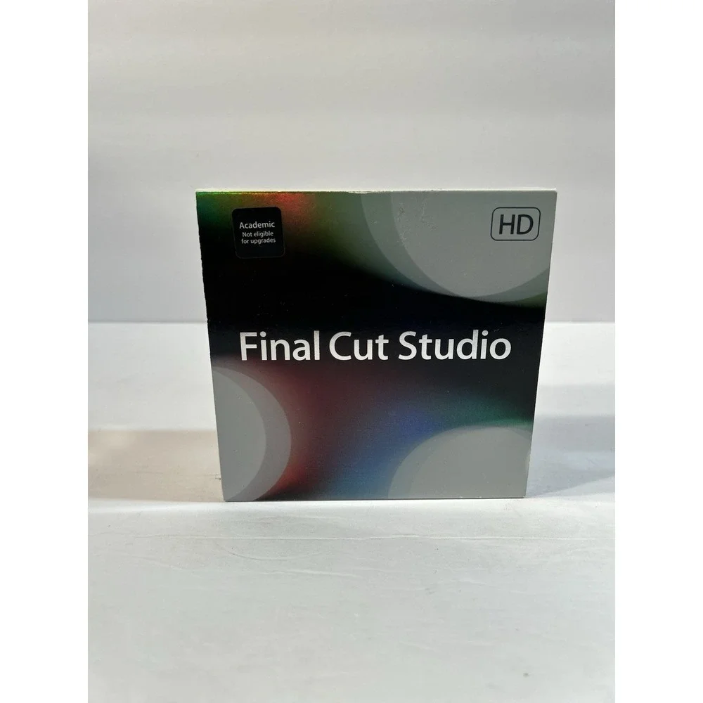 Apple Final Cut Studio 3 Academic Final Cut Pro 7 Complete Box Set MB647Z/A